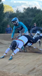 Little stack in pump finals against @tyler_waite1 Came out pretty unharmed so I’m fired up for some DH finals action tomorrow!!! @emi_fatima media @yeticycles @shimanomtb @rideshimano @ridefoxbike @pro_bikegear @lazermtb @7protection @girocycling @velosolutions @modular_pumptrack_australia @superdust.au @lazermtb @shimanoaustralia @kendabicycle_us @evolvefc_ | Ryan Gilchrist