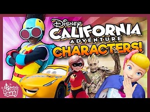 EVERY Disney California Adventure Character Meet & Greet Location