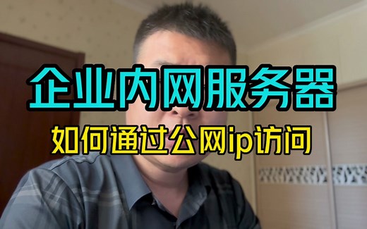 内网网站服务器如何在互联网上进行访问