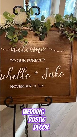 Wedding Rustic Decor Ideas