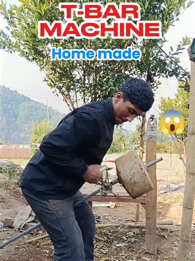 Homemade T-BAR row | How to make DIY landmine ! Homemade gym equipment #homeworkout #roshanacharya