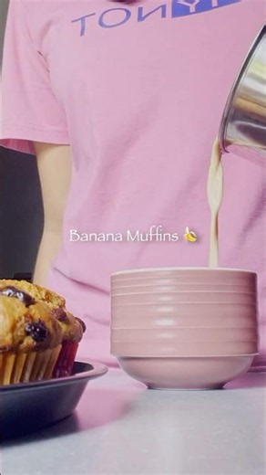 Banana Muffins from Scratch 🍌 Slow Morning Routine