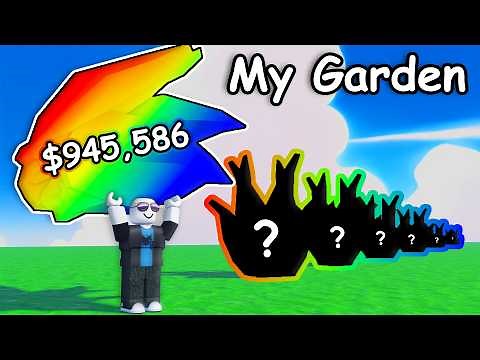 making MILLIONS with OP UPDATE in Roblox grow a garden...