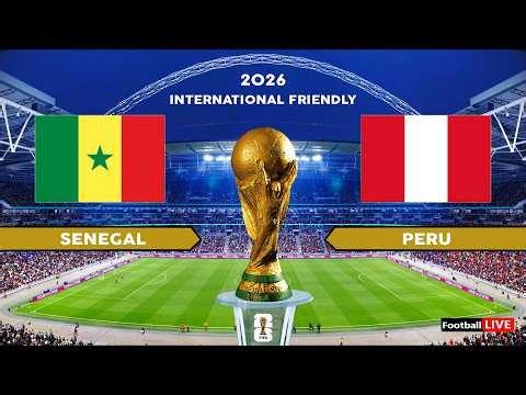 SENEGAL vs PERU - International Friendly 2026 | Full Match All Goals | Simulation PES