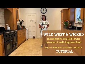 Wild West & Wicked line dance tutorial