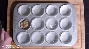 Hungry? Try these Bread Pudding Cups with Bourbon Sauce at your tailgate or watch party. Don't forget to share your favorite tailgate recipe! Bread Pudding Cups with Bourbon Sauce Ingredients: Bread Putting Cups Nonstick cooking spray, for spraying liners 4 cups half-and-half 2 cups packed dark brown sugar 1 tablespoon ground cinnamon 1 teaspoon vanilla extract Pinch of salt 6 large eggs, lightly beaten 2 cups chopped pecans 2 sticks unsalted butter, melted 12 slices stale cinnamon bread, torn i