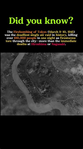 The Night Tokyo Burned: History’s Deadliest Air Raid Explained #ww2