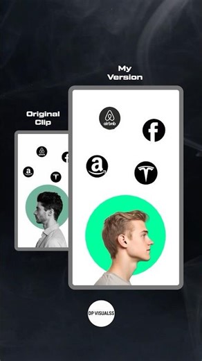 Recreated a motion graphics tutorial in Adobe After Effects. #aftereffects #videoediting #trending
