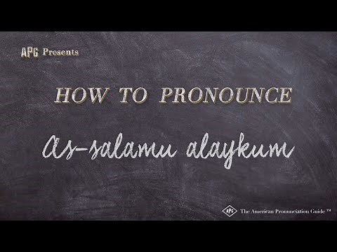 How to Pronounce As-Salamu Alaykum (Real Life Examples!)