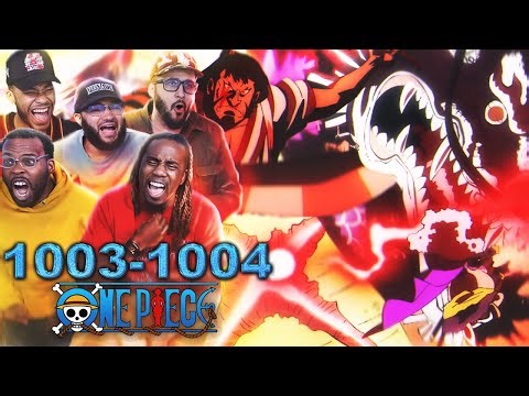 AKAZAYA 9 VS KAIDO BEGINS! One Piece Eps 1003/1004 Reaction