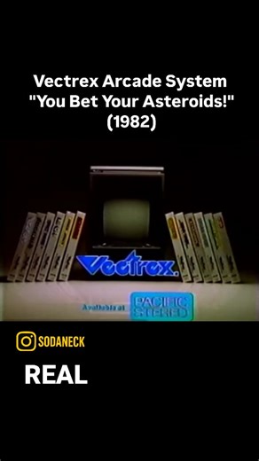 Sodaneck | The Vectrex Arcade System, released in 1982 by General Consumer Electronics (later acquired by Milton Bradley), was a unique home gaming... | Instagram