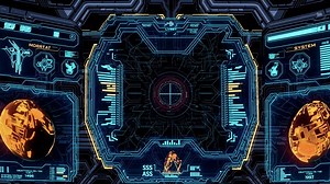 Sci-Fi, Hud, Interface. Free Stock Video