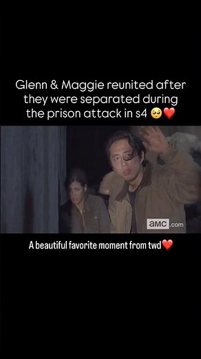 Glenn & Maggie Reunite! ❤️ #TWD