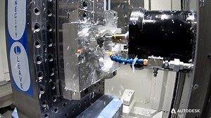 Wade Anderson explains how Okuma America Corporation (Machine Tools) and Autodesk collaborate to increase the efficiency CNC machining centres. Hear how the latest developments in palletization control systems, NC controller technology, super NURBs, tombstone work-holding, and #PowerMill CAM software help boost productivity. This video was created at #IMTS2018. | Autodesk Advanced Manufacturing