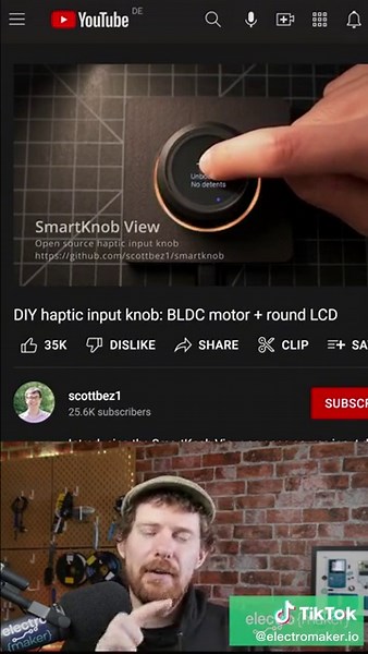 This DIY Haptic Input is Mind Blowing! #haptic #diyproject #smartknob | DIY Project