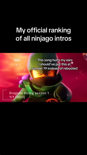 Ranking Every Ninjago Intro: Official List Part 4