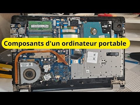 les composants d'un ordinateur portable