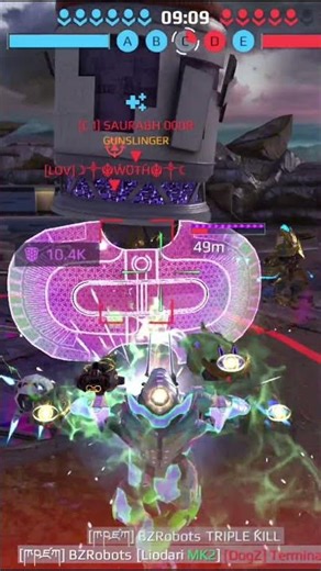 EMP Them ALL 💀 Meta Bots Deleted in Seconds | War Robots #shorts #gaming
