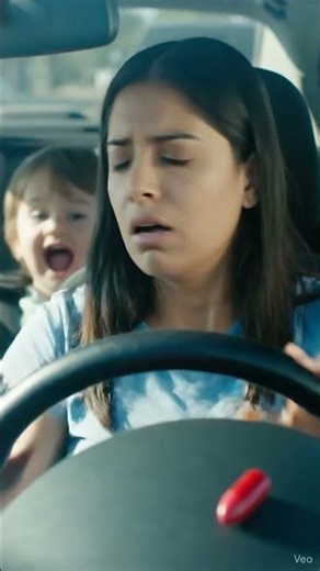 Tantrum in the car makes you exhausted 😡#parenting