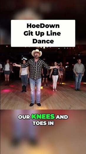 Git Up Line Dance - HoeDown #shorts
