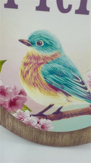 Welcome the upcoming season with this beautiful spring sign. It’s perfect for swags, grapevines, or any favorite spot in your home! How would you use it?