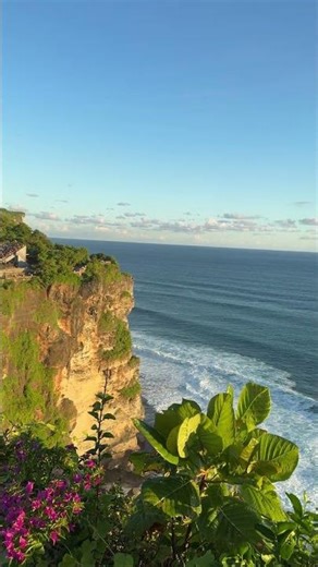 Cliffside Ocean View 🌊✨ | Powerful Waves & Scenic Nature