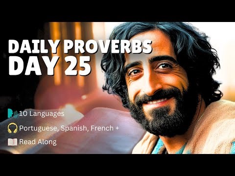 📖 Day 25 | Daily Proverbs Bible Reading Plan | Chapter 25