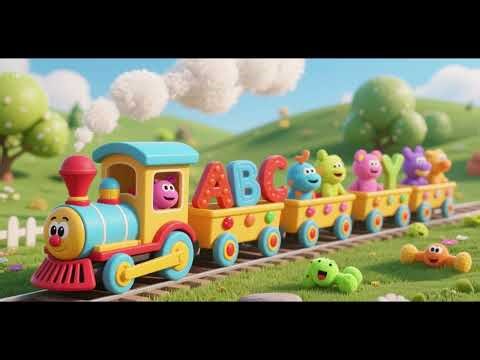 Alphabet Train of Squeaky Toys | ABC Song for Kids | Nursery Rhymes & Kids Songs