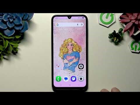SAMSUNG Galaxy M15 5G - How to Change Icon Size