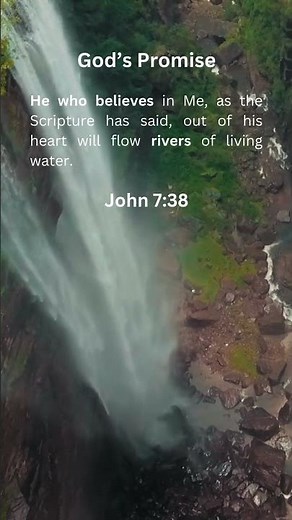 The Promise of Living Water | John 7:38 Explained