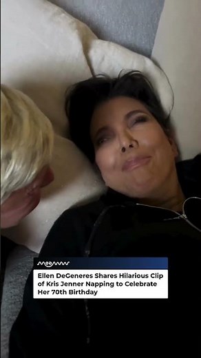 Ellen DeGeneres Trolls Kris Jenner with a Sleepy Birthday Tribute