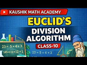 Euclid's division algorithm of class-10 | Lec-2
