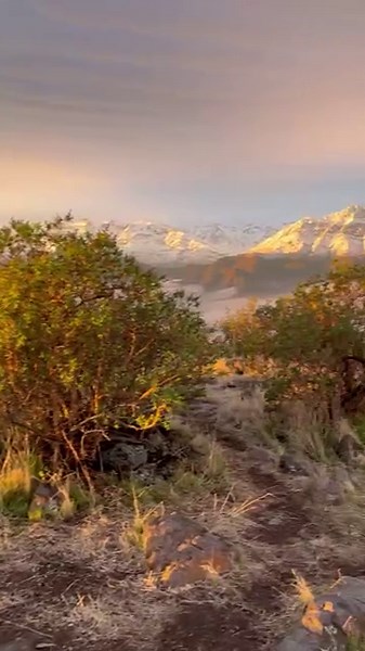 Atardecer en el cerro Mercachas #climbing #mountains #mountainswiev #trekking
