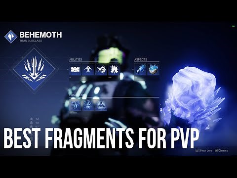 THE BEST FRAGMENTS FOR BEHEMOTH TITAN! + NEW ASPECT! (Tectonic Harvest) - Destiny 2 Beyond Light