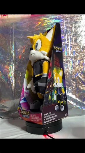 Sonic Prime Tails Nine Plush Collection