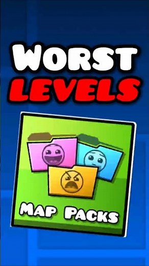 WORST LEVELS in GD! #geometrydash