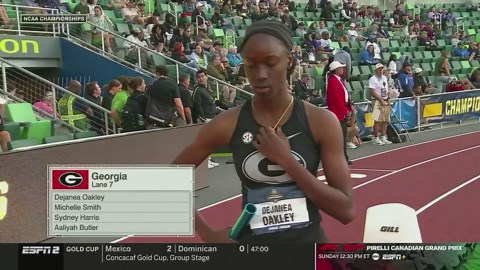Women's 4x400m final - 2025 NCAA outdoor track and field championships