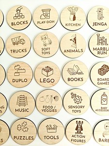 Toy Storage Tags - Trofast Tub Labels - Etsy Australia