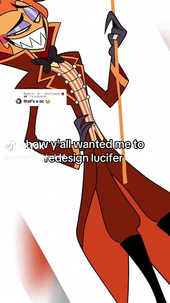 Redesigning Lucifer from Hazbin Hotel: A Creative Journey
