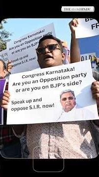 "SIR is a citizenship test; it is NRC through the back gate" | Decode Karnataka