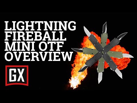 Lightning Fireball Mini OTF Knife Overview