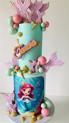 2 tier memad cake ❤️