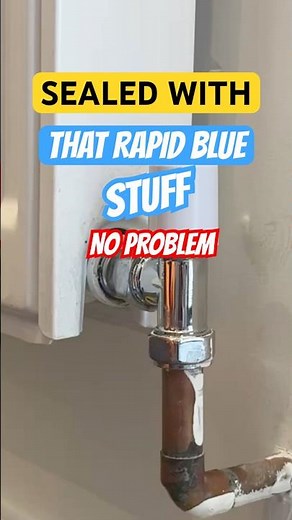 How to Remove a Radiator Tail Sealed with THAT RAPID BLUE STUFF Thread Sealant Loctite
