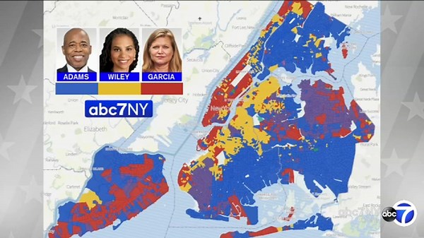 NYC Election Results: Interactive map breaks down how New Yorkers voted