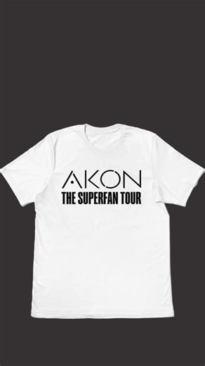 The Superfan tour thank you sale is happening now save big on exclusive Merchandise. https://shopakonmerch.com | AKON