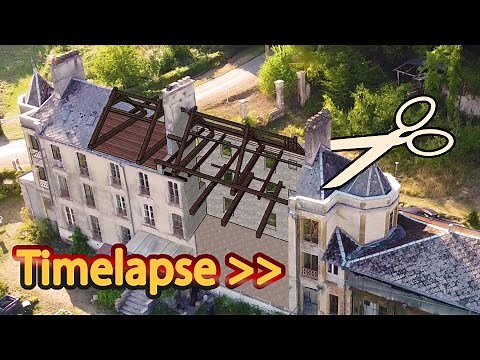 3 Years timelapse: Dismantling a Castle together