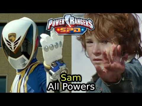 Power Rangers SPD - All Powers Scenes - Sam