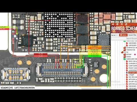 XIAOMI MI 14T Touche Screen Problem Notworking Problem Hardware Solution #borneoschematic #gsmstore