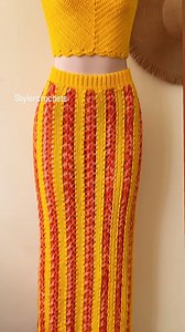 65K views · 46 reactions | Apricity crochet maxi skirt tutorial is up...