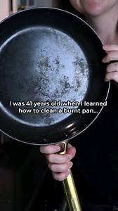 160 reactions · 7 comments | Not to be dramatic, but this pan cleaning hack changed my life! I've been trying out different things for years, and I've finally found out the most effective way to remove that stuck-on grease at the bottom of my frying pan. You don't need anything fancy, and I just use a dishwasher tab from the dollar store! Have you tried this? #thediymommy #homehacks #homehack #cleaninghacks #dollarstorediy | Cozy DIY Home | Facebook